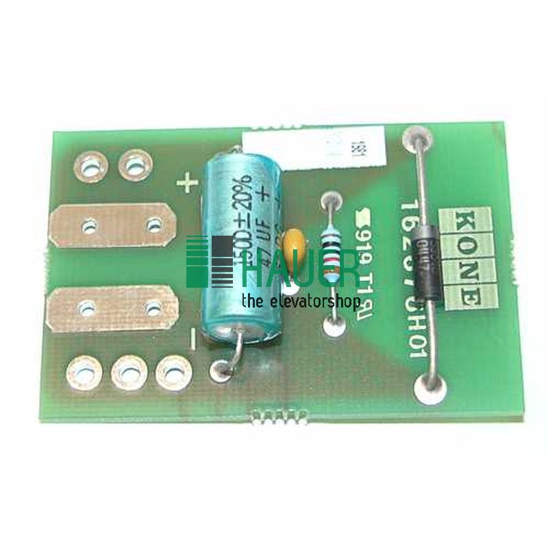 Circuit imprimé avec condensateur