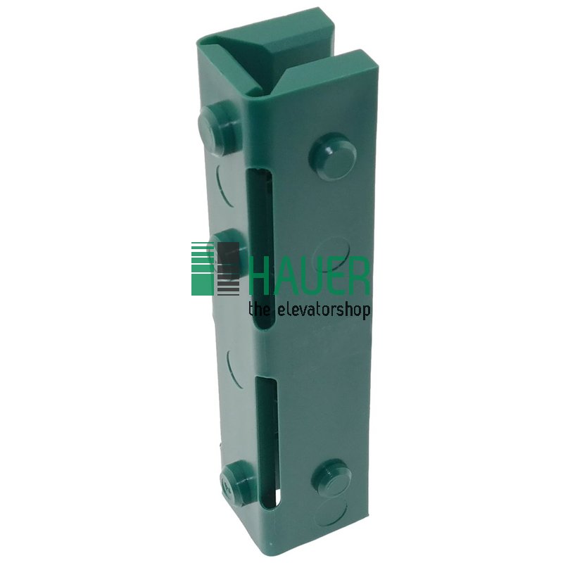 Guide shoe insert green 29*30*140, groove 10.5