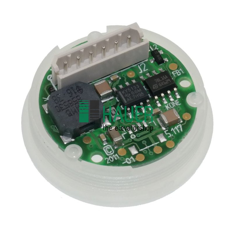 Monospace, landing button base (PCB) top + lowest floor, pcb