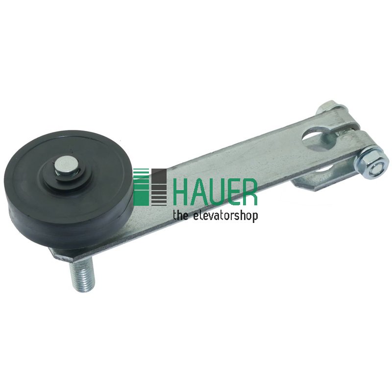 Lever with roller