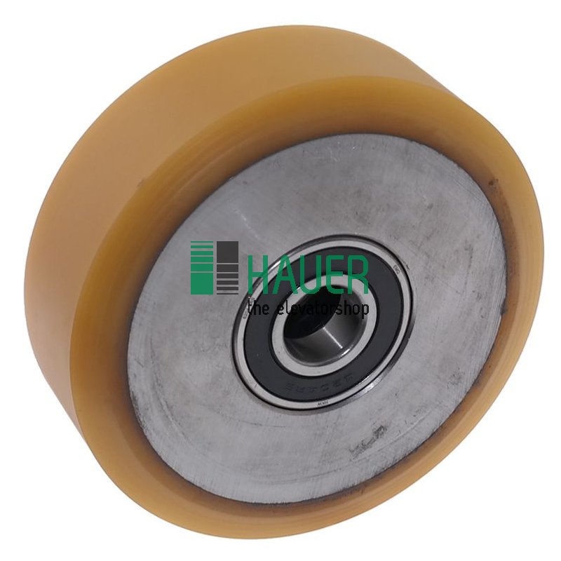 Guide roller D123/*20*40, surface width 32mm, 2 bearings