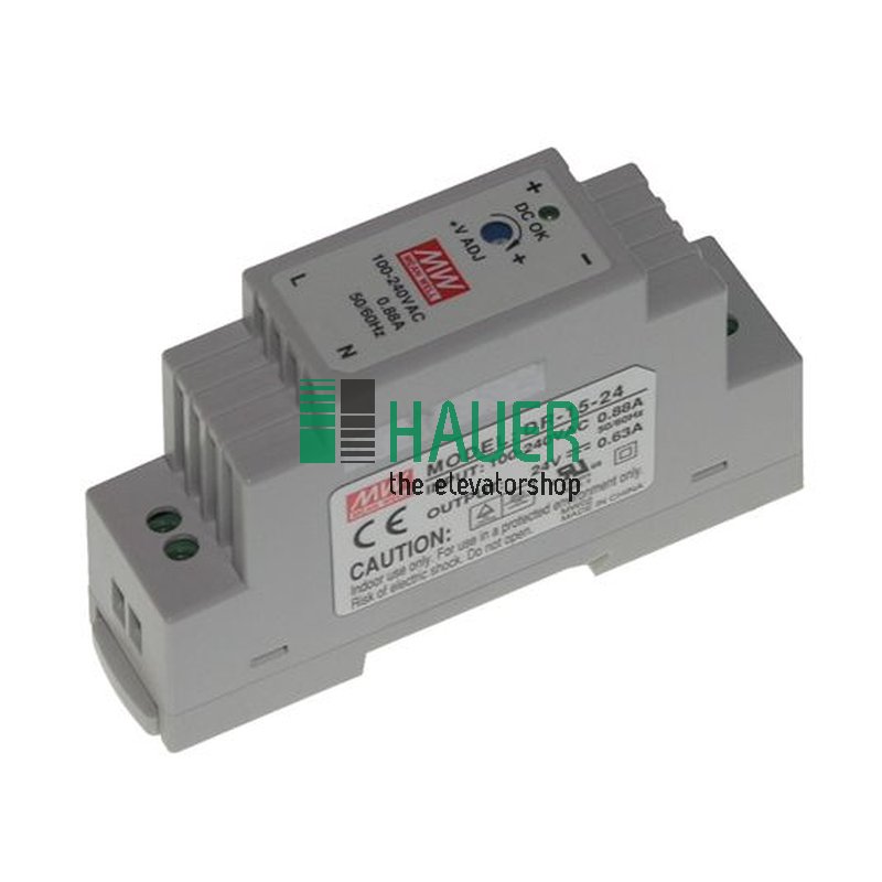 Netzgerät 100-230VAC/24VDC 0,63A Hutsch