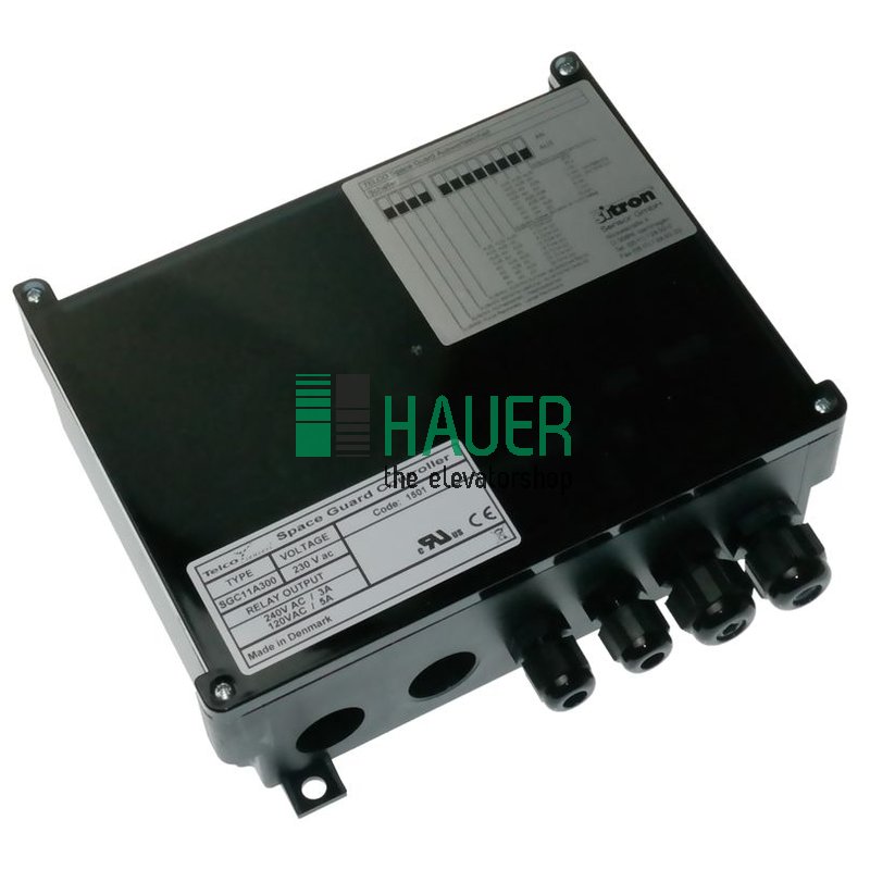Auswerteeinheit SGC 11 A 300 für 230VAC/24VDC