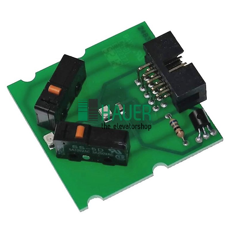 1NC + 1NO contact DA button printed circuit board