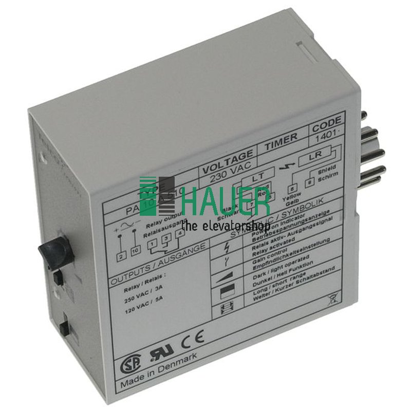 Telco, amplificateur de barrière lumineuse PA10A510, 230 V AC