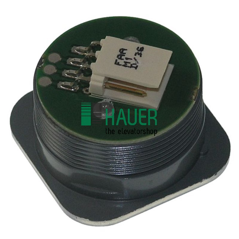Push button MCS square for RS11