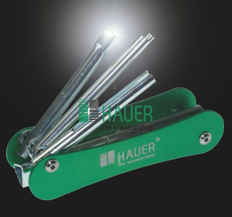 EmergencyKeyTool M4, M5, M8, S1D, MAN, con linterna