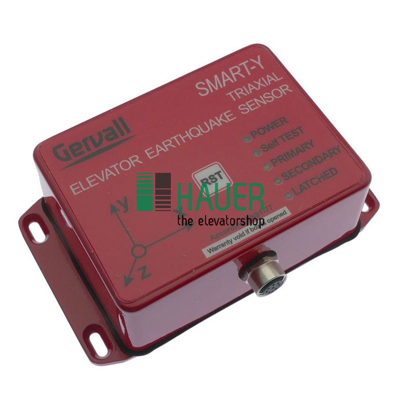 Triaxialer seismischer Sensor für Aufzüge (smart - y)