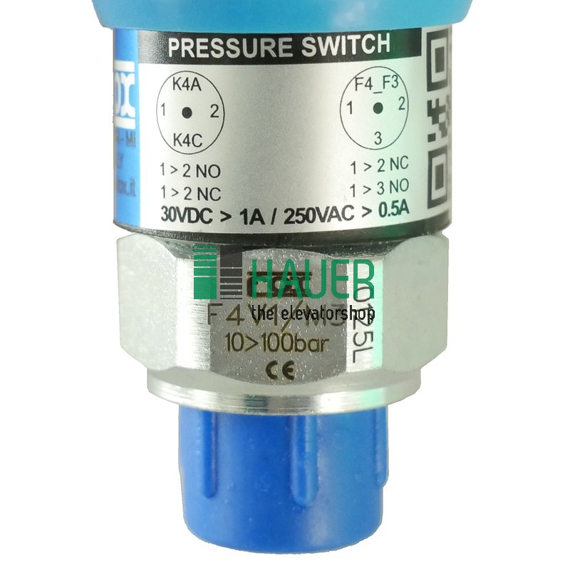Bloc hydraulique type 3010, pressostat max. 1 1/4 pouce