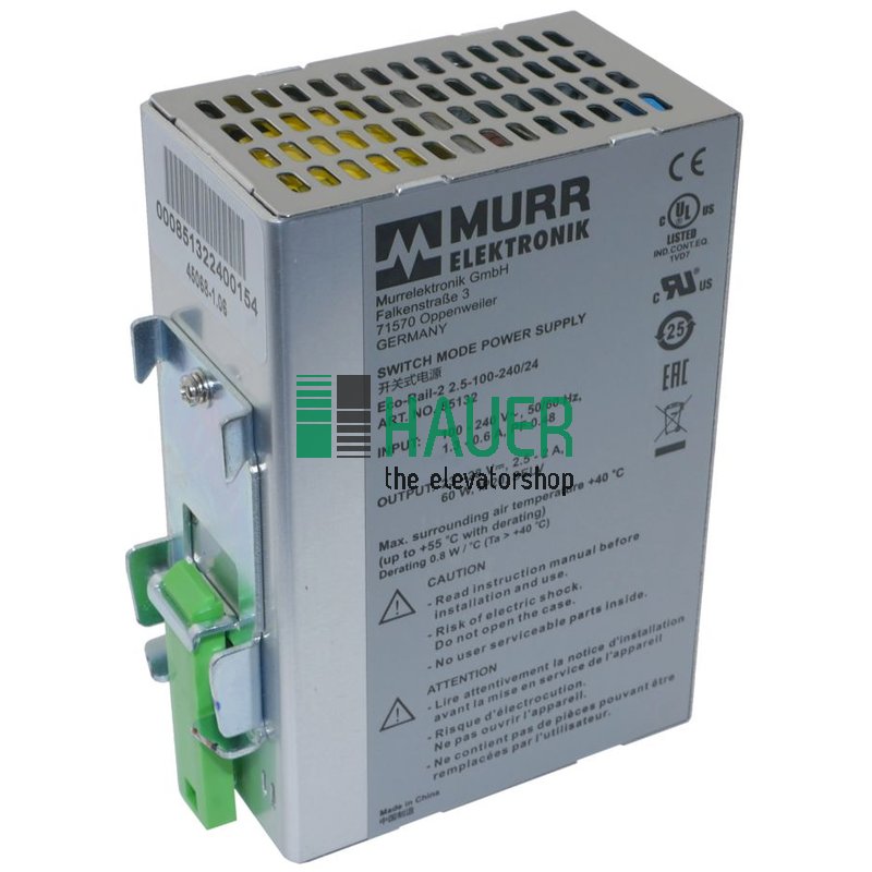 Power supply MURR 85132, Eco-Rail-2, 1-phasig