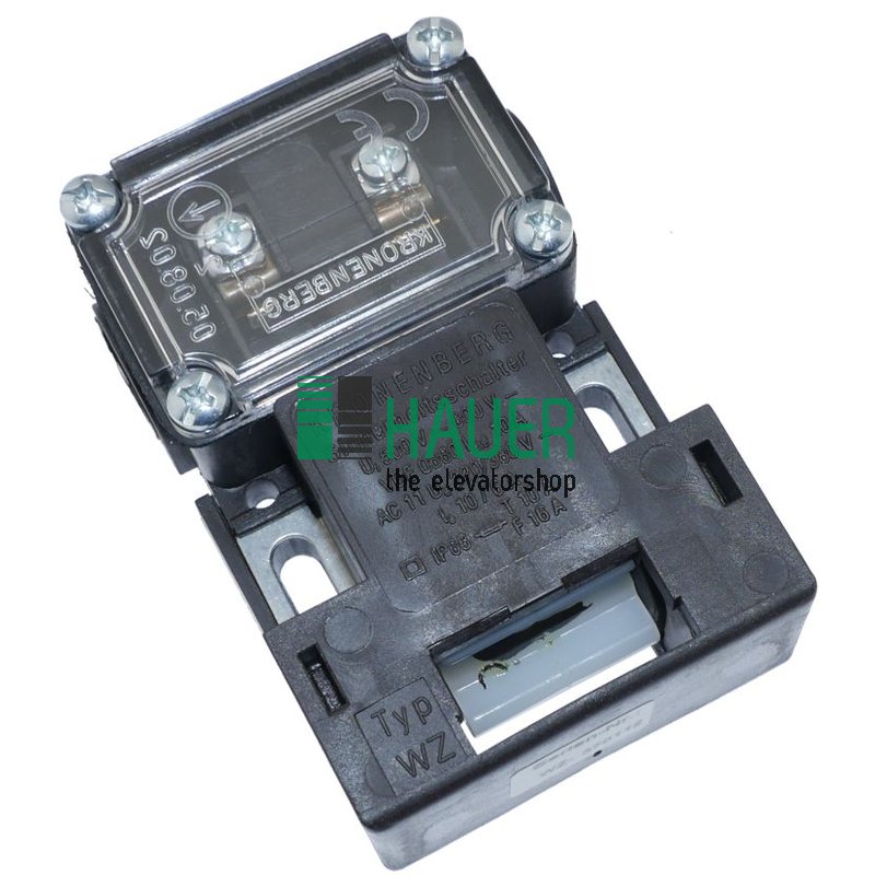 Interruptor de seguridad WZ, funcione lado de la cubierta