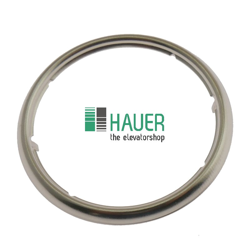 Metallized bezel for pushbutton BF K MT