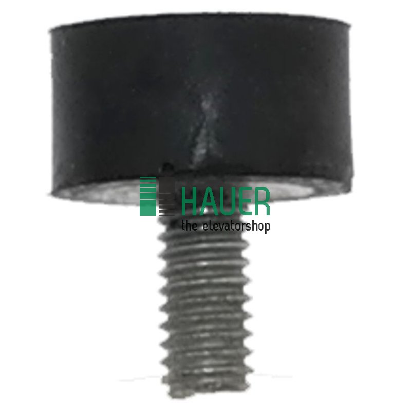 Rubber with screw, 12*4,  M4*7.4