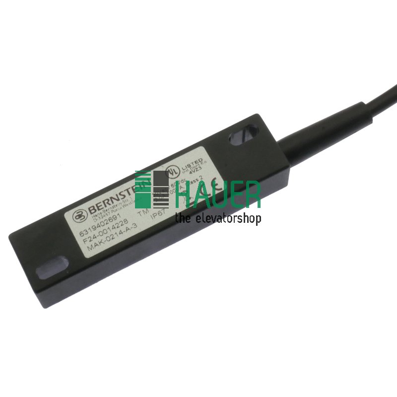 Commutateur magnétique MAK-0214-A-3, bistable, 250V AC/DC, IP67
