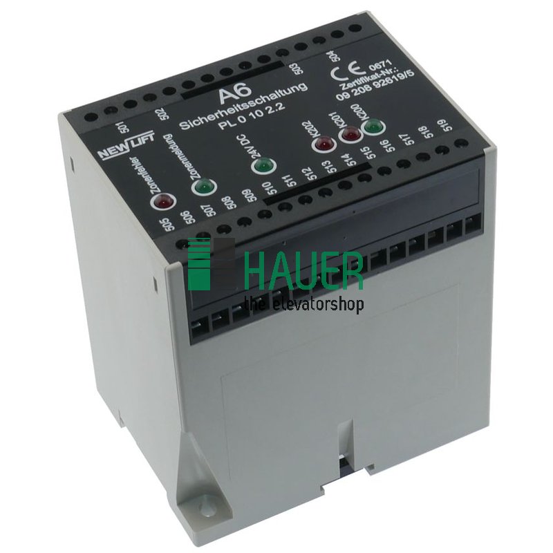 Newlift, safety circuit board SHS/A6, PL 0 10 2.2