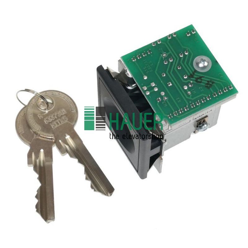 Basic Schlüsseltaster o. Quittung, Schließung A, T40