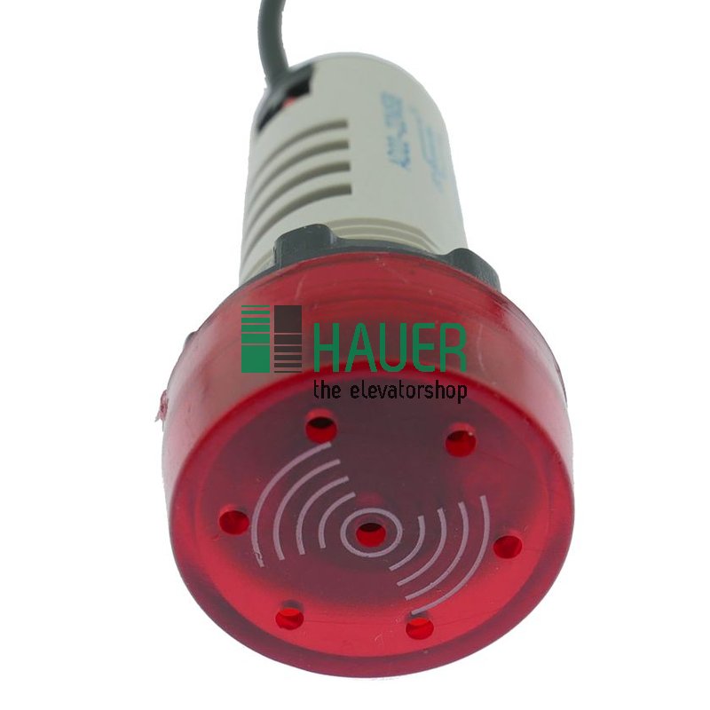 Buzzer red flashing with 10m cable