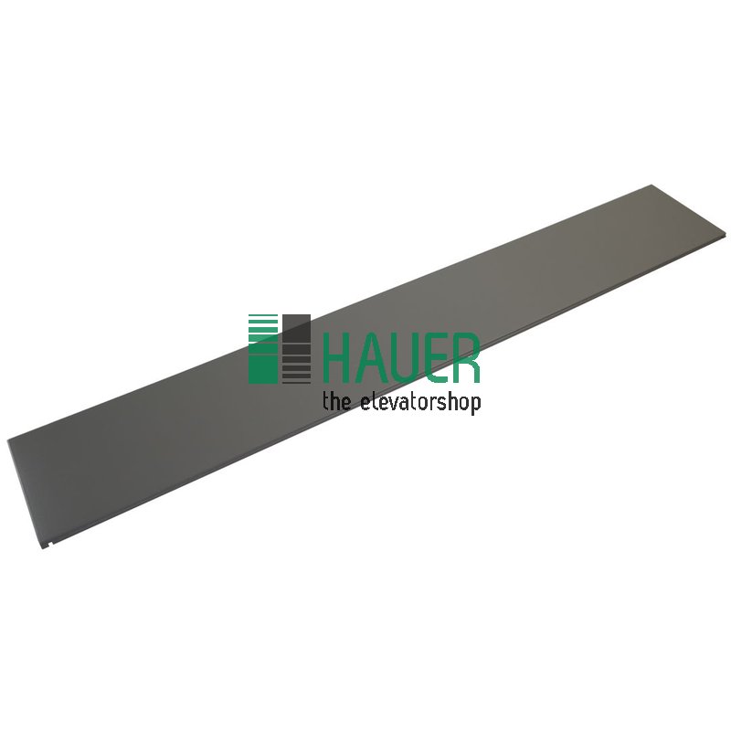 Panel S blank filler, length 675mm, grey