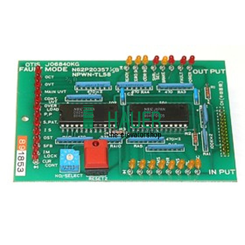 Frequenzumrichter Delta VF, Display Unit board