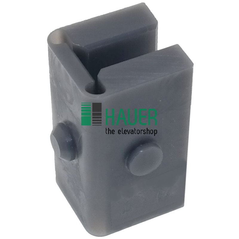 Guide shoe insert 28*23*48, groove 5.