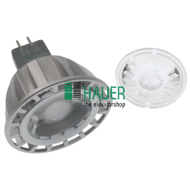 Lamp LED 12V, 3W, MR16, white