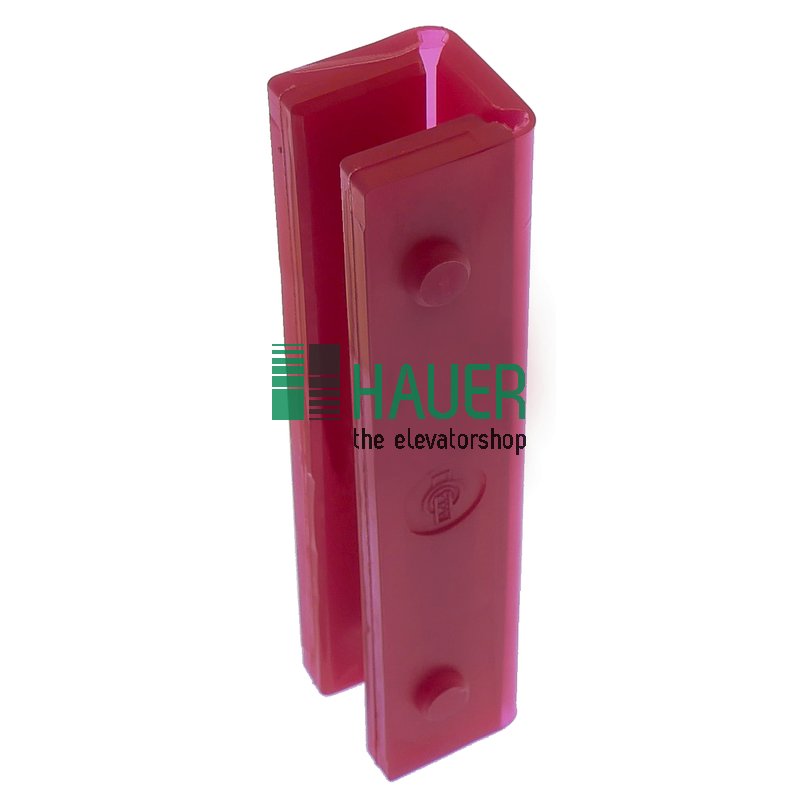 INSERTO FSF-10 ACLATHAN-KH 96A; ROSSO 140 × 29,5 × 30 mm; SCANALATURA 10,5