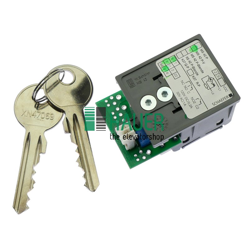 Interruptor de llave MS42P-V, versión MS42S1a, bloqueo XN47069