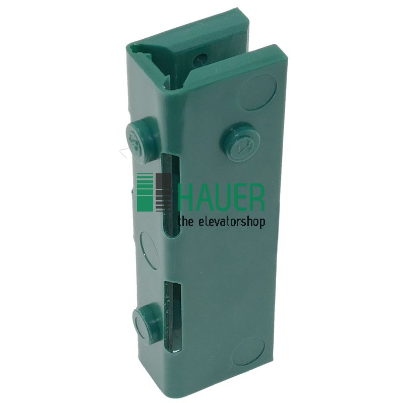 Guide shoe insert green 21*31*100, groove 5.5