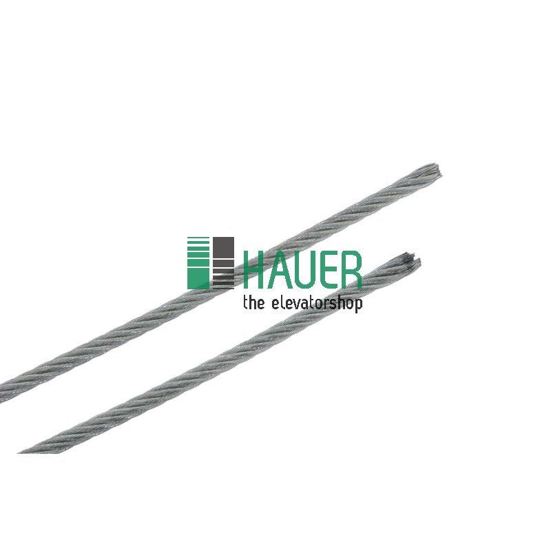 Fune di collegamento per carrelli, TB=900, L=1325mm, D=3mm