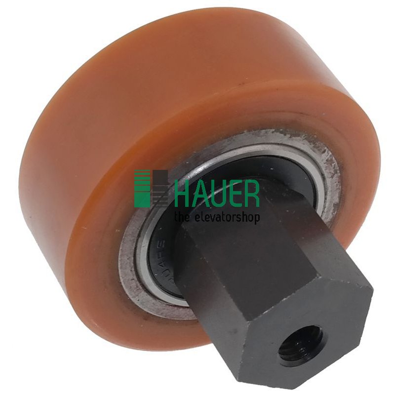 Guide roller D78 for hydraulic car slings