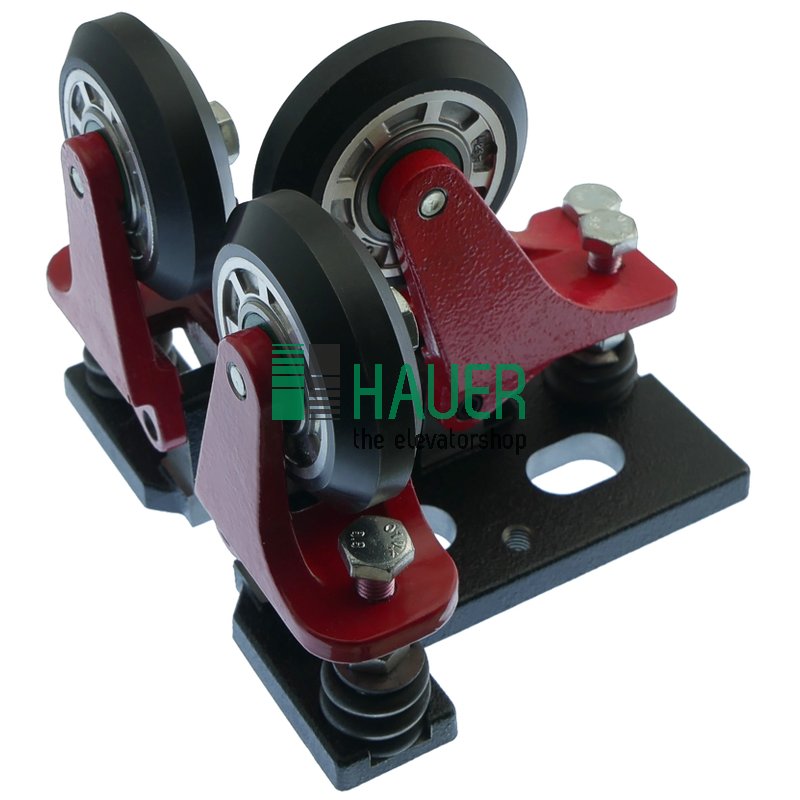 Guida a rulli, Calibro C-80, per rotaia 16 mm (set=4)