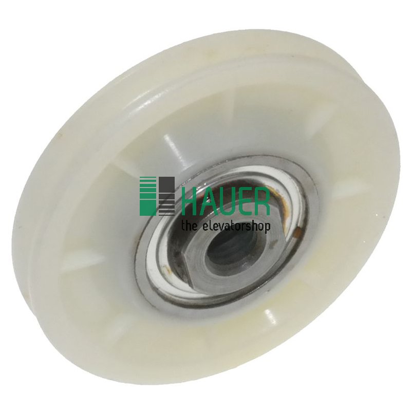 Diverting pulley for door rope D64/58