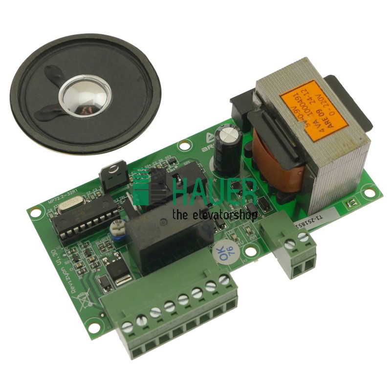 Tarj. caja inspección, REV-1 (cargador + alarma + gong)