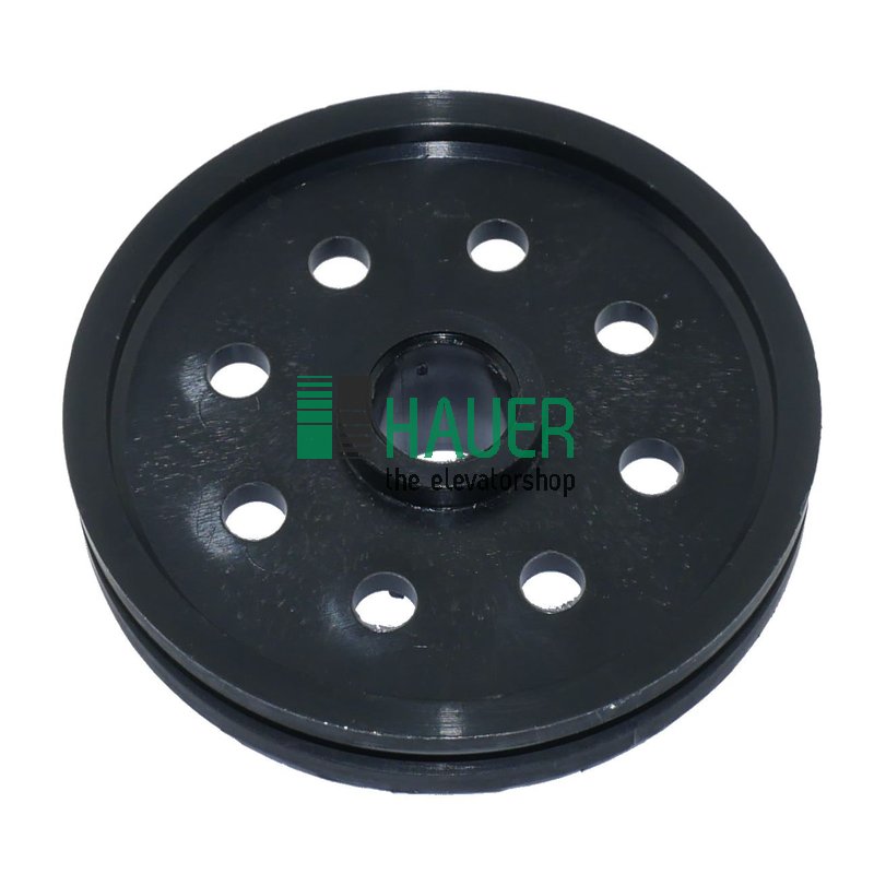 Trapezoidal reduction pulley wheel
