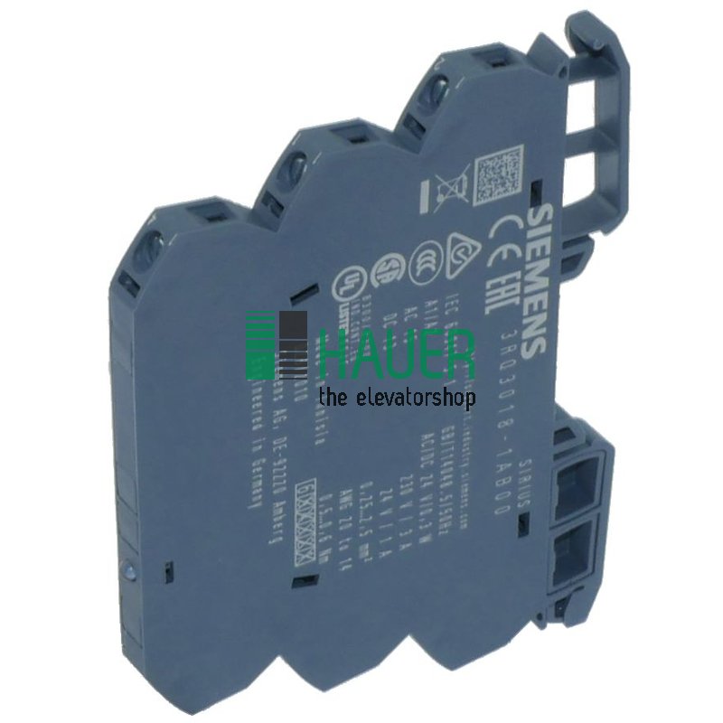 Relay 3RQ3018-1AB00 24V changeover contact AC/DC screw connection