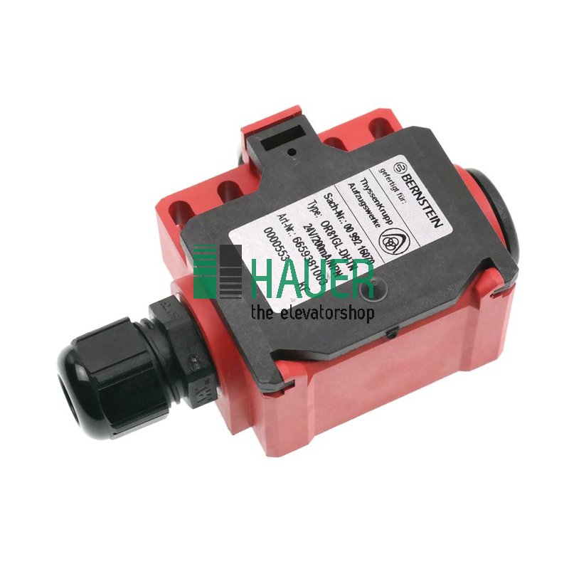 Schalter für Bremskontrolle zu Antrieb W149, W191, 24V DC, 200MA ,IP6