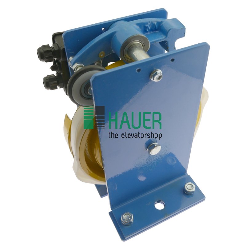 PFB, Limitatore R5, destro, Va=1,3 m/s, inclusa serratura di sicurezza