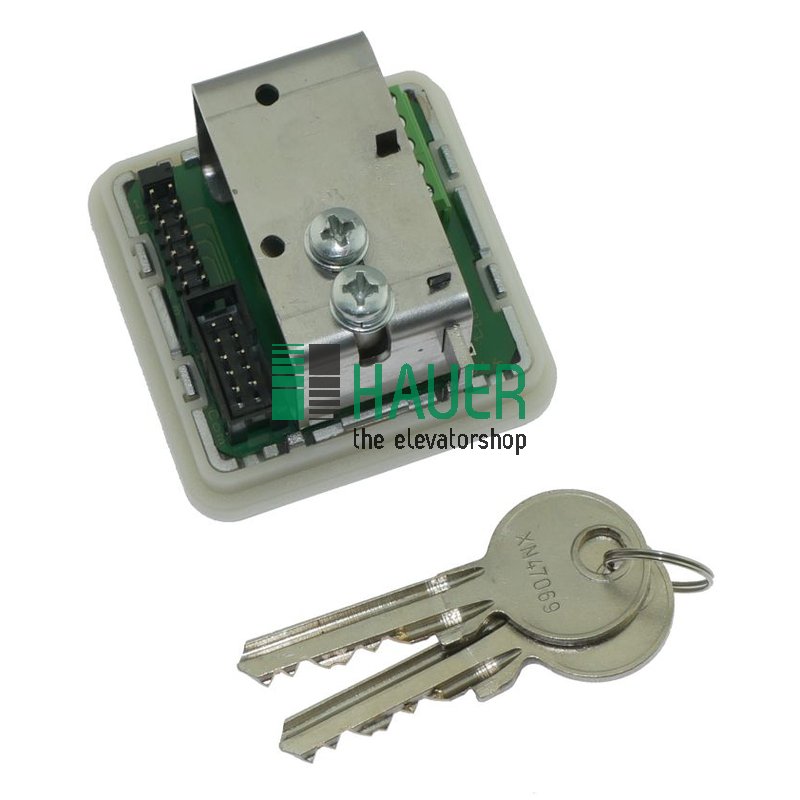 ATS54, Schlüsselschalter für Lisa-Steuerung, komplett mit Zylinder