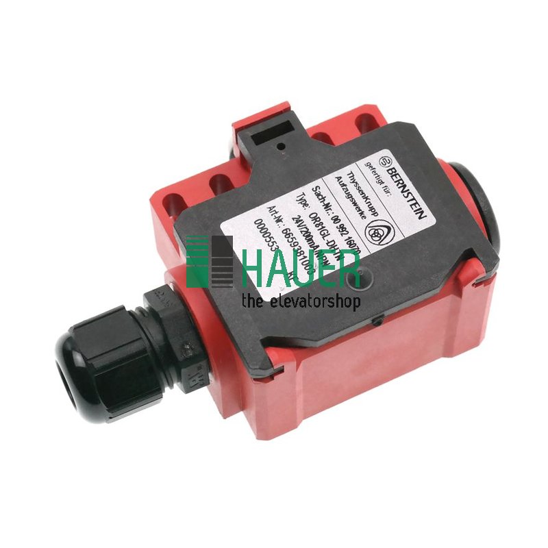Interruttore per il comando del freno per azionamento W149, W191, 24V DC, 200MA