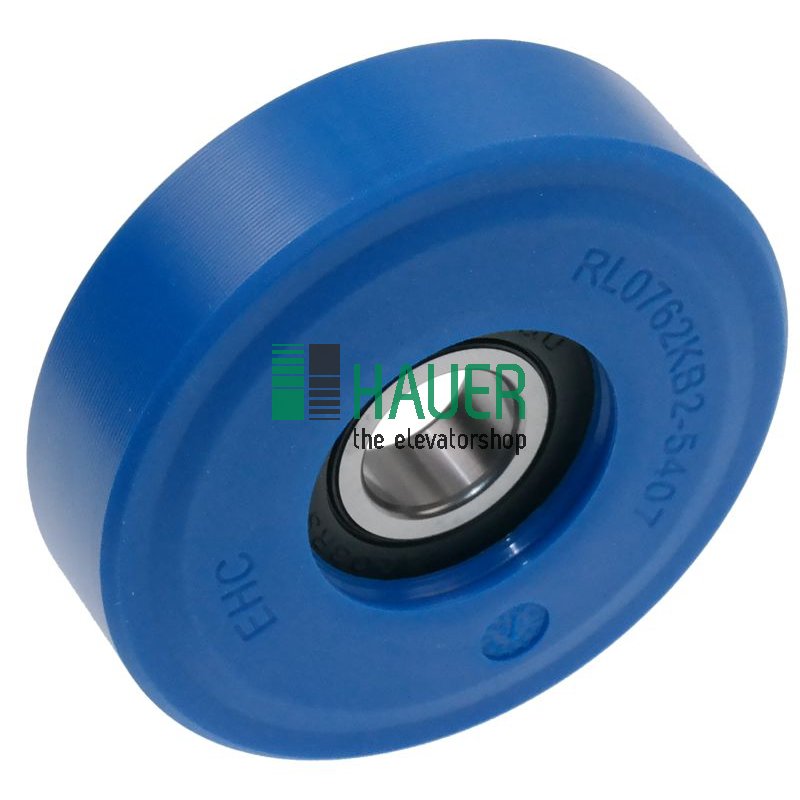 Step and chain roller76.2x22x17mm(1.000N)PAS-PUPA95 A-H,blue 6203 2RS