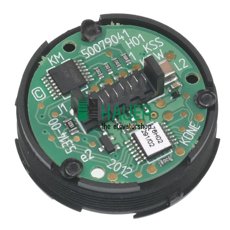 Buttonbase for door open, white + Kone spare part