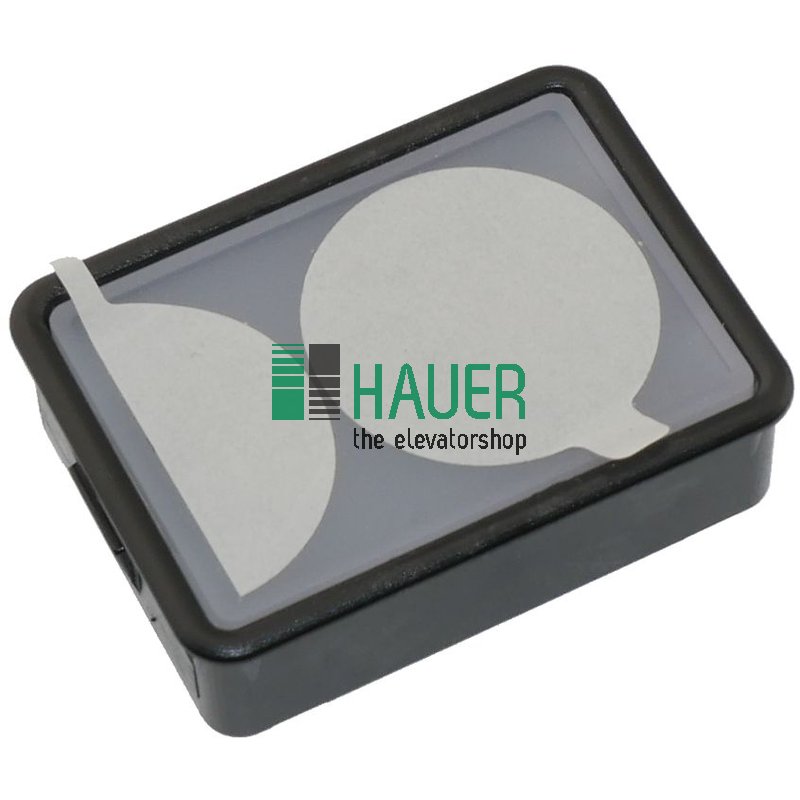 Bouton poussoir pb32 avec connexion icall, 24V, LED rouge